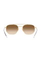 Ray-Ban okulary przeciwsłoneczne gradientowa złoty 0RB3707