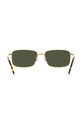 Ray-Ban okulary przeciwsłoneczne jednolita złoty 0RB3717