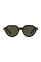 brązowy Ray-Ban okulary przeciwsłoneczne GINA Unisex