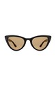 Daniel Wellington okulary przeciwsłoneczne jednolita czarny DW01100042