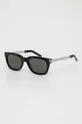 czarny Saint Laurent okulary przeciwsłoneczne Unisex