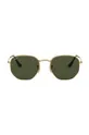 Ray-Ban okulary przeciwsłoneczne HEXAGONAL zielony