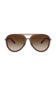 Emporio Armani okulary przeciwsłoneczne gradientowa brązowy 0EA2145