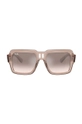 Ray-Ban occhiali da sole a tinta unita grigio 0RB4408