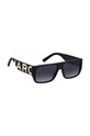 Сонцезахисні окуляри Marc Jacobs однотонна з деталлю чорний MARC.LOGO.096/S