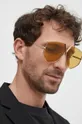 Сонцезахисні окуляри Valentino V - HEXAGON золотий