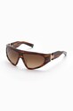 Balmain okulary przeciwsłoneczne B - ESCAPE gradientowa brązowy BPS.143B