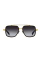 Balmain ochelari de soare OFFICIER nu negru BPS.108A