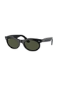 Солнцезащитные очки Ray-Ban круглые чёрный 0RB2242