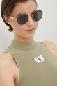 Sluneční brýle Ray-Ban 0RB3727D zlatá AA00