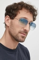 srebrny Ray-Ban okulary przeciwsłoneczne Unisex