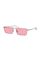 Ray-Ban okulary przeciwsłoneczne jednolita różowy 0RB3741