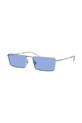 Ray-Ban ochelari de soare uniforme albastru 0RB3741