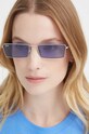 Ray-Ban okulary przeciwsłoneczne 0RB3741 srebrny AA00