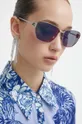 Сонцезахисні окуляри Balenciaga фіолетовий