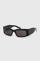 Balenciaga ochelari de soare uniforme negru BB0328S