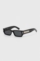 Saint Laurent okulary przeciwsłoneczne prostokątne czarny SL.660