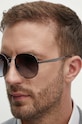 Ray-Ban okulary przeciwsłoneczne 0RB3727D czarny AA00
