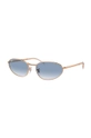 Сонцезахисні окуляри Ray-Ban 0RB3734 золотий AA00