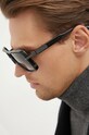 Balmain okulary przeciwsłoneczne SOLDIER czarny BPS.160B