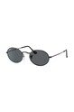 Γυαλιά ηλίου Ray-Ban OVAL 0RB3547 μαύρο AA00