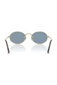 Сонцезахисні окуляри Ray-Ban OVAL золотий 0RB3547