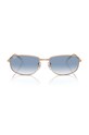 Сонцезахисні окуляри Ray-Ban золотий 0RB3732.92023F