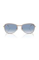Ray-Ban okulary przeciwsłoneczne złoty 0RB3733.92023F