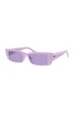 Ray-Ban occhiali da sole TERU a tinta unita violetto 0RB4425