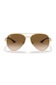 Ray-Ban okulary przeciwsłoneczne 0RB3675 złoty AA00