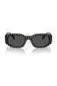 Versace ochelari de soare 0VE4361 negru AA00