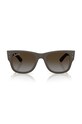 Ray-Ban ochelari de soare maro 0RB4840S