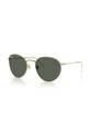 Ray-Ban okulary przeciwsłoneczne jednolita złoty 0RBR0103S.001/VR