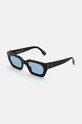 Retrosuperfuture occhiali da sole Teddy a tinta unita nero TEDDY.5QC