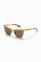 Balmain occhiali da sole VICTOIRE occhi di gatto oro BPS.169C