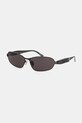 Солнцезащитные очки Balenciaga круглые серый BB0355S