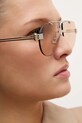 Accesorii Bottega Veneta ochelari BV1342S argintiu