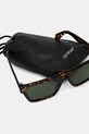 Off-White okulary przeciwsłoneczne brązowy OERI133.566055