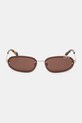 Off-White okulary OERI13M.607664 brązowy AA00