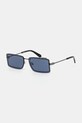 Off-White okulary przeciwsłoneczne prostokątne czarny OERI13N.607745