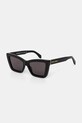 Palm Angels okulary jednolita czarny PERI091.541007