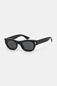 Очки Saint Laurent однотонная с деталью чёрный SL.761