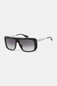 Alexander McQueen ochelari de soare aviator negru AM0492S