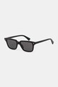 Bottega Veneta okulary gładka z detalem czarny BV1363S
