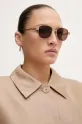 Naočale Bottega Veneta aviator zlatna BV1380S