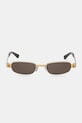 Bottega Veneta okulary srebrny BV1381S
