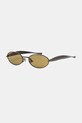 Bottega Veneta ochelari de soare uniforme galben BV1386S