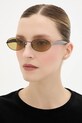 Accesorii Bottega Veneta ochelari de soare BV1386S galben