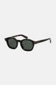 Zegna okulary przeciwsłoneczne okrągłe czarny EZ0229.4705N