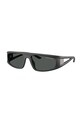 Sluneční brýle Armani Exchange pilotky šedá 0AX4159SU